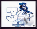 Auston Matthews Framed Numbers Collage