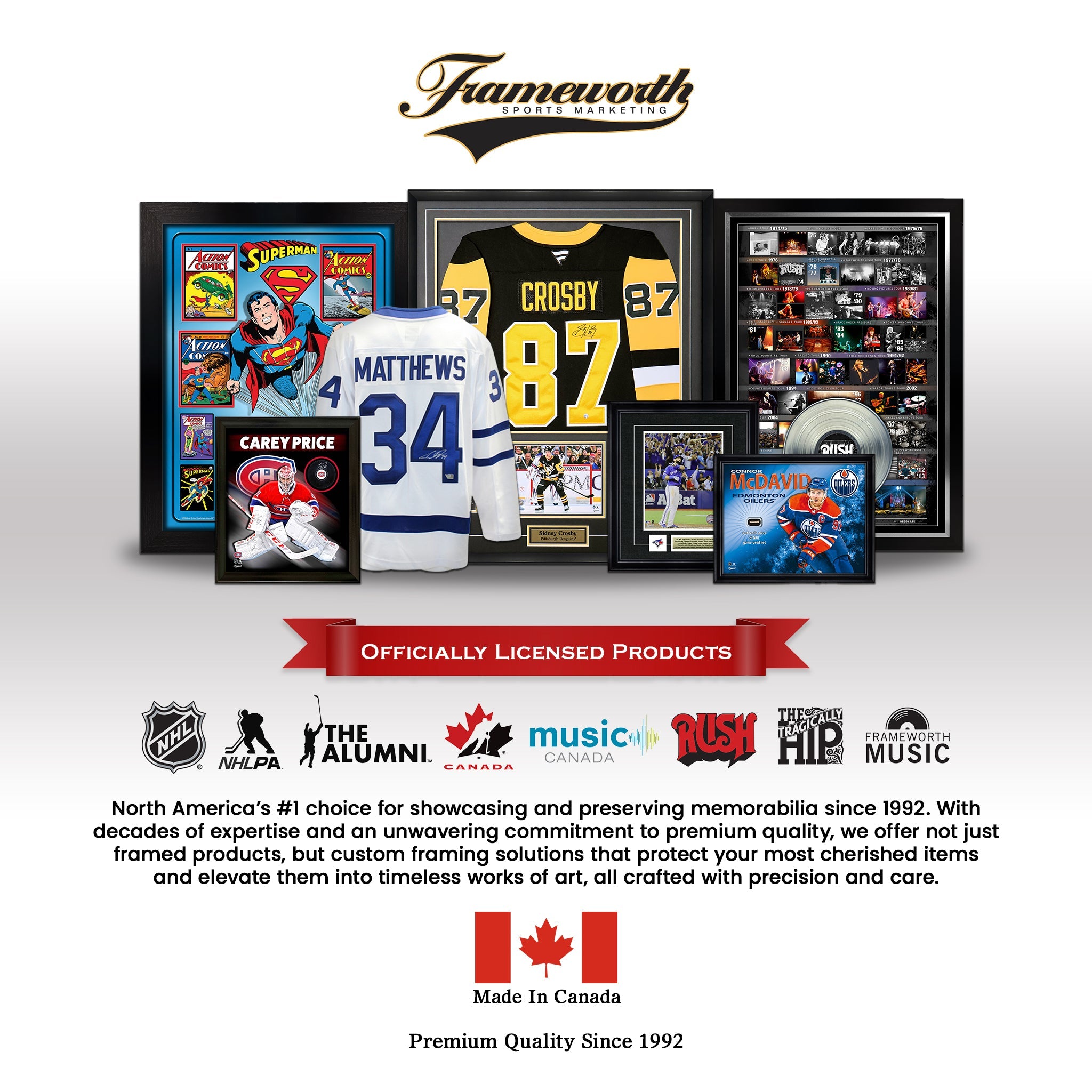 Auston Matthews Framed Numbers Collage