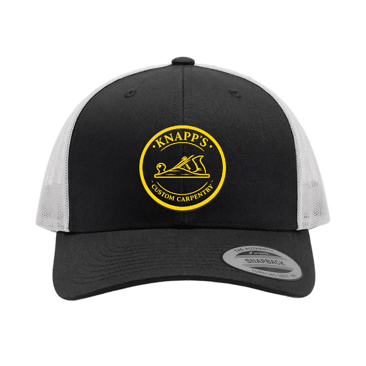 Knapp's Custom Carpentry | Embroidered | Six-Panel Retro Trucker Cap