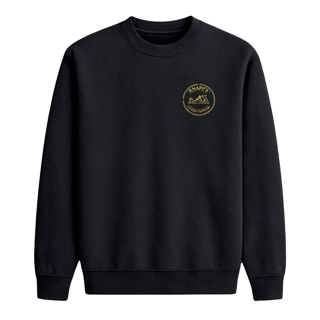 Knapp's Custom Carpentry | Black | Heavy Blend Crewneck Sweatshirt