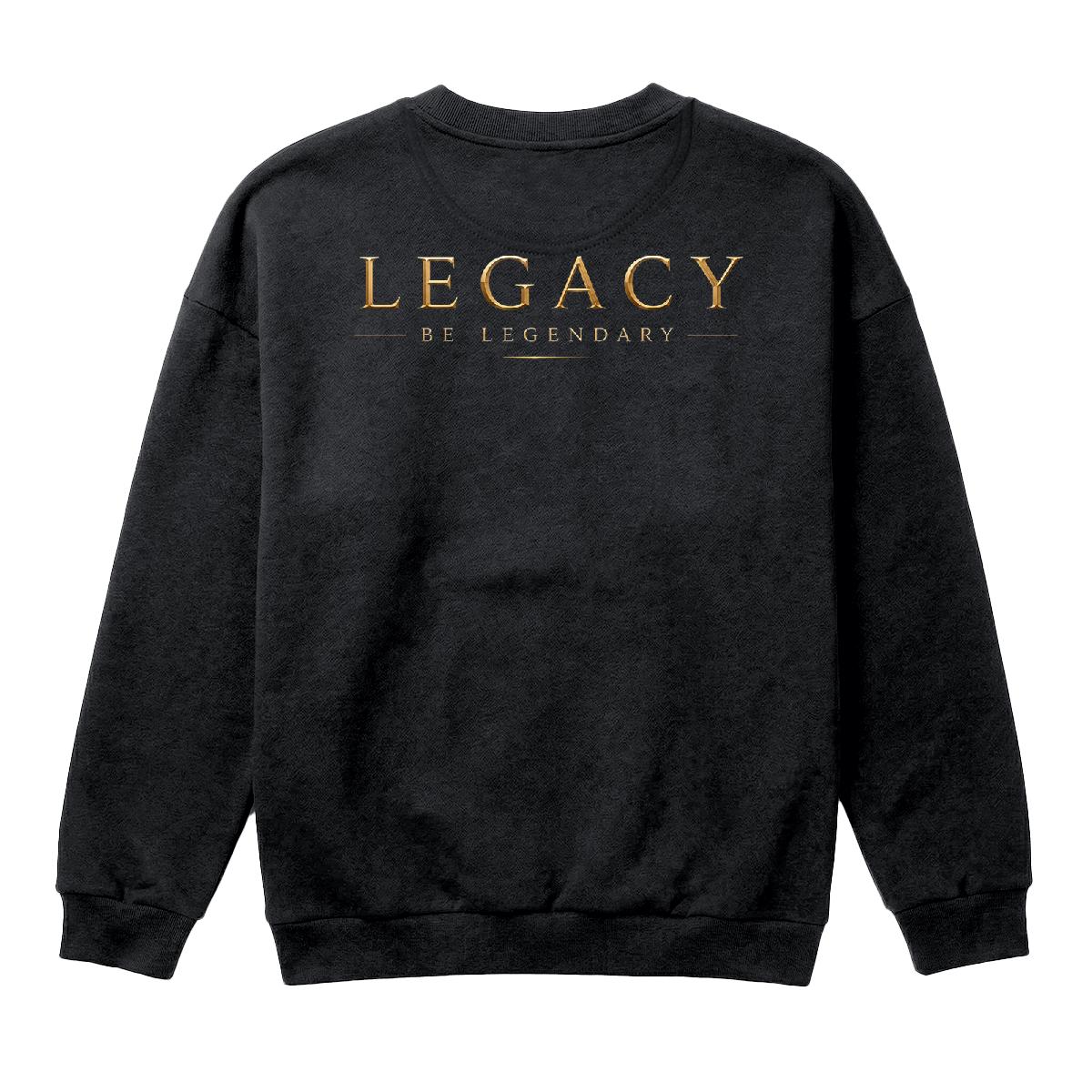 LEGACY | ReFlex Fleece Crewneck Sweatshirt | Front & Back Graphic
