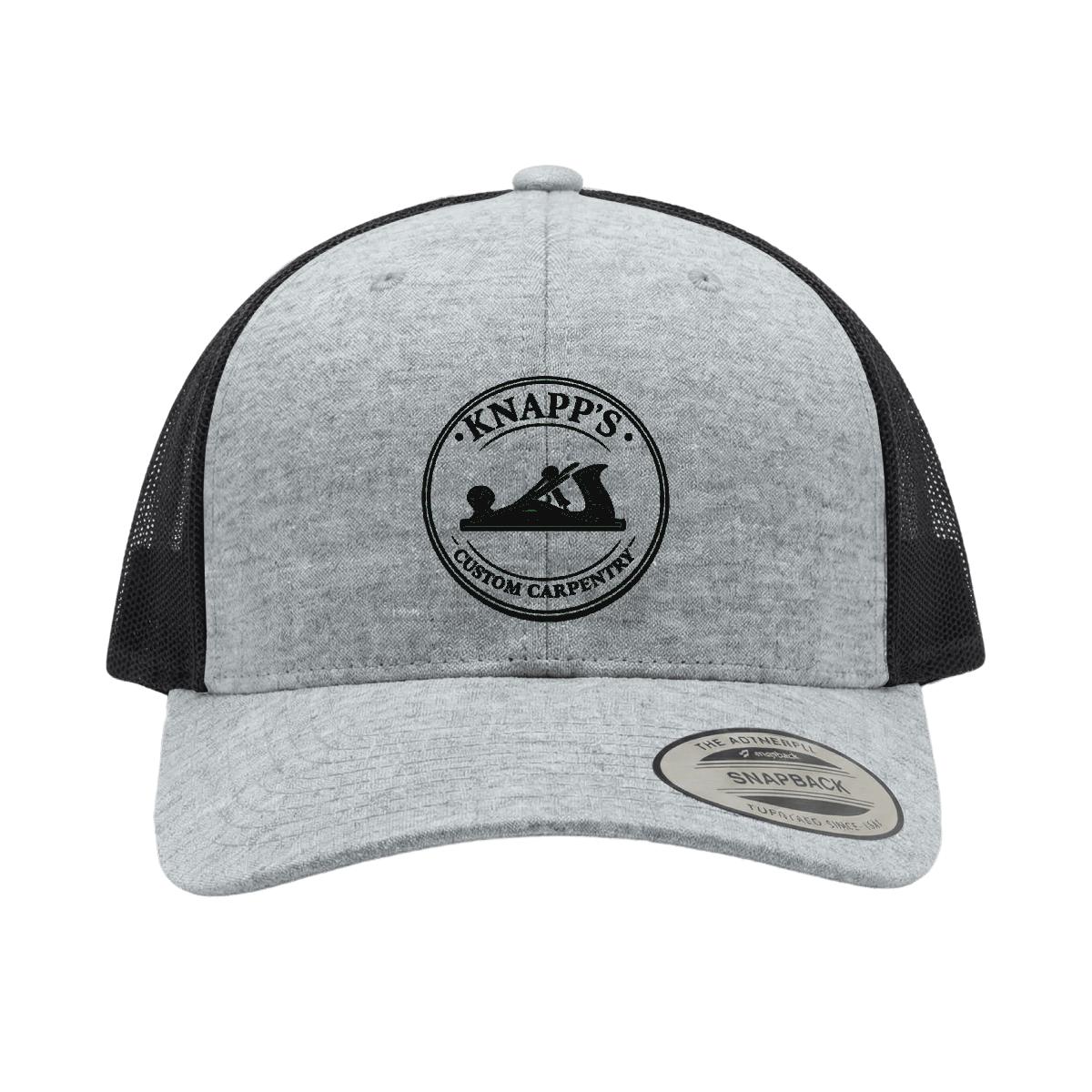 Knapp's Custom Carpentry | Embroidered | Six-Panel Retro Trucker Cap